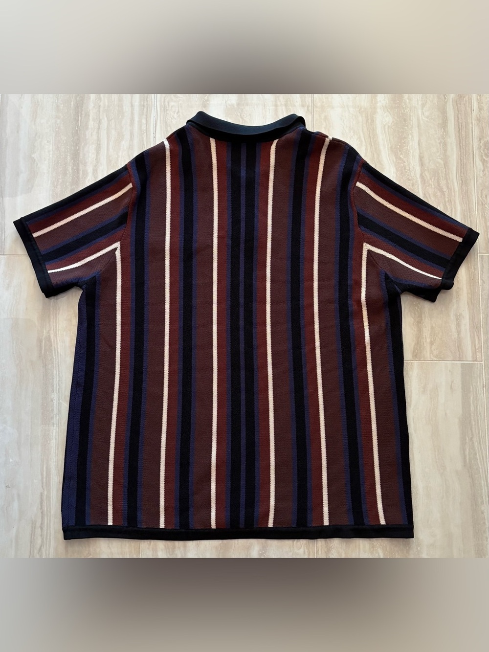 PJ Paul Jones Retro Bowling Grandpa Style Short-Sleeve Button-Down Shirt 2XL - Picture 3 of 3